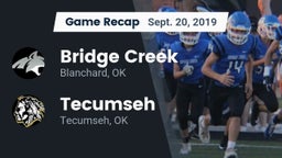 Recap: Bridge Creek  vs. Tecumseh  2019