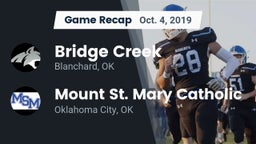 Recap: Bridge Creek  vs. Mount St. Mary Catholic  2019