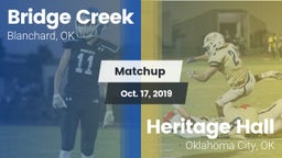 Matchup: Bridge Creek High vs. Heritage Hall  2019
