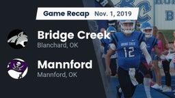 Recap: Bridge Creek  vs. Mannford  2019