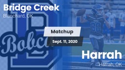Matchup: Bridge Creek High vs. Harrah  2020