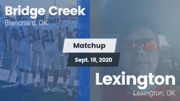 Matchup: Bridge Creek High vs. Lexington  2020