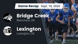 Recap: Bridge Creek  vs. Lexington  2020