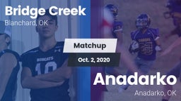 Matchup: Bridge Creek High vs. Anadarko  2020