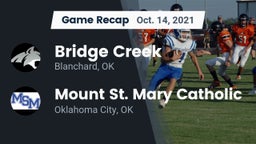 Recap: Bridge Creek  vs. Mount St. Mary Catholic  2021