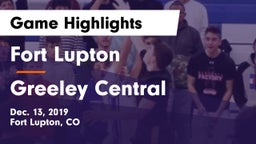 Fort Lupton  vs Greeley Central Game Highlights - Dec. 13, 2019