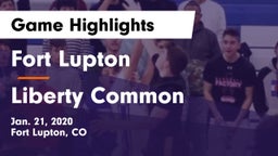 Fort Lupton  vs Liberty Common  Game Highlights - Jan. 21, 2020