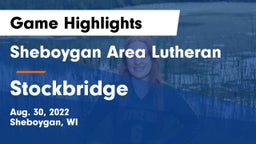 Sheboygan Area Lutheran  vs Stockbridge Game Highlights - Aug. 30, 2022