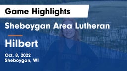 Sheboygan Area Lutheran  vs Hilbert  Game Highlights - Oct. 8, 2022
