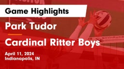 Park Tudor  vs Cardinal Ritter Boys Game Highlights - April 11, 2024