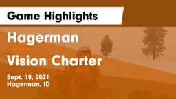 Hagerman  vs Vision Charter Game Highlights - Sept. 18, 2021
