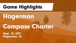 Hagerman  vs Compass Charter Game Highlights - Sept. 18, 2021