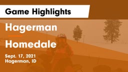 Hagerman  vs Homedale  Game Highlights - Sept. 17, 2021