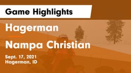 Hagerman  vs Nampa Christian  Game Highlights - Sept. 17, 2021