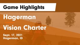 Hagerman  vs Vision Charter Game Highlights - Sept. 17, 2021