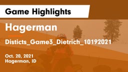 Hagerman  vs Disticts_Game3_Dietrich_10192021 Game Highlights - Oct. 20, 2021