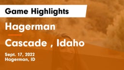 Hagerman  vs Cascade , Idaho Game Highlights - Sept. 17, 2022