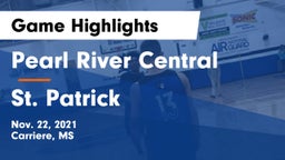 Pearl River Central  vs St. Patrick  Game Highlights - Nov. 22, 2021