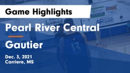Pearl River Central  vs Gautier  Game Highlights - Dec. 3, 2021