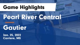 Pearl River Central  vs Gautier  Game Highlights - Jan. 25, 2022