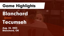 Blanchard   vs Tecumseh  Game Highlights - Aug. 24, 2023