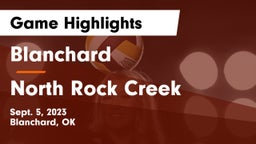 Blanchard   vs North Rock Creek  Game Highlights - Sept. 5, 2023