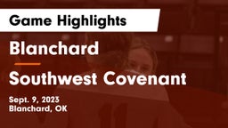 Blanchard   vs Southwest Covenant  Game Highlights - Sept. 9, 2023