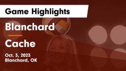 Blanchard   vs Cache  Game Highlights - Oct. 3, 2023