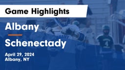 Albany  vs Schenectady  Game Highlights - April 29, 2024