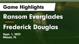 Ransom Everglades  vs Frederick Douglas Game Highlights - Sept. 1, 2023
