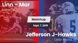 Matchup: Linn - Mar High vs. Jefferson  J-Hawks 2018