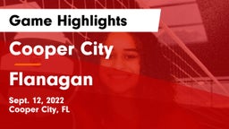 Cooper City  vs Flanagan Game Highlights - Sept. 12, 2022
