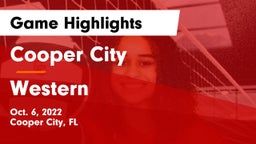 Cooper City  vs Western  Game Highlights - Oct. 6, 2022