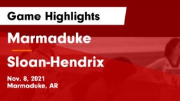 Marmaduke  vs Sloan-Hendrix  Game Highlights - Nov. 8, 2021