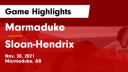 Marmaduke  vs Sloan-Hendrix  Game Highlights - Nov. 30, 2021