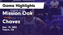 Mission Oak  vs Chavez  Game Highlights - Dec. 19, 2023