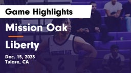 Mission Oak  vs Liberty  Game Highlights - Dec. 15, 2023