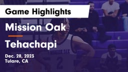 Mission Oak  vs Tehachapi Game Highlights - Dec. 28, 2023