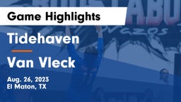 Tidehaven  vs Van Vleck  Game Highlights - Aug. 26, 2023