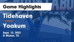 Tidehaven  vs Yoakum  Game Highlights - Sept. 12, 2023