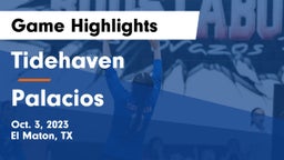 Tidehaven  vs Palacios  Game Highlights - Oct. 3, 2023