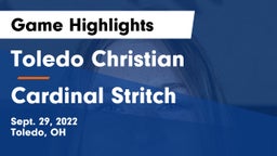 Toledo Christian  vs Cardinal Stritch  Game Highlights - Sept. 29, 2022