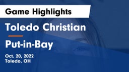 Toledo Christian  vs Put-in-Bay Game Highlights - Oct. 20, 2022