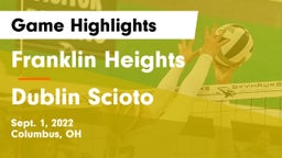 Franklin Heights  vs Dublin Scioto  Game Highlights - Sept. 1, 2022