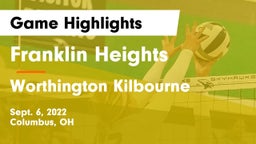 Franklin Heights  vs Worthington Kilbourne  Game Highlights - Sept. 6, 2022