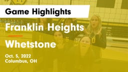 Franklin Heights  vs Whetstone  Game Highlights - Oct. 5, 2022