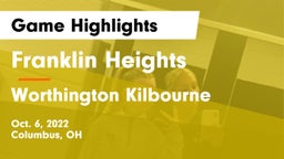 Franklin Heights  vs Worthington Kilbourne  Game Highlights - Oct. 6, 2022