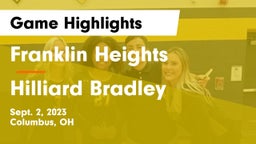 Franklin Heights  vs Hilliard Bradley  Game Highlights - Sept. 2, 2023