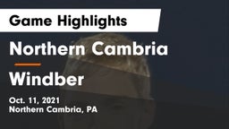 Northern Cambria  vs Windber  Game Highlights - Oct. 11, 2021