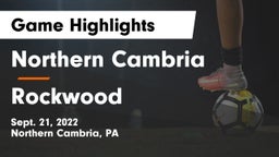 Northern Cambria  vs Rockwood  Game Highlights - Sept. 21, 2022